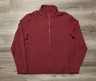 Куртка Lululemon Sojourn размер XL красная на молнии имитация шеи эластичная LM4616S - Изображение 1 из 4