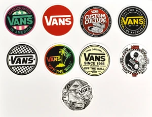 Vans "Off The Wall" 2 3/8" Round Vinyl Decal Sticker Skateboarding - Picture 1 of 19