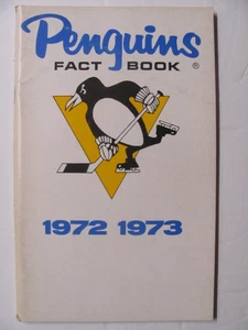 1972-73 Pittsburgh Penguins Media Guide, Yearbook - Picture 1 of 2