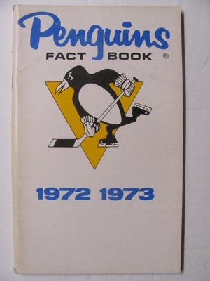 1972-73 Pittsburgh Penguins Media Guide, Yearbook - Image 1 of 2