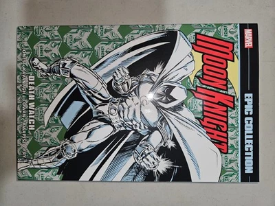 Moon Knight Epic Collection Volumen 7 Marvel Novela Gráfica TPB 1992 Reloj de la Muerte Foto 1 de 4