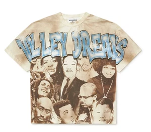 VALE VALLEY Forever Rushmore Tee T-Shirt - CREAM/BEIGE - XL - NEW NIB w/tags - Picture 1 of 6