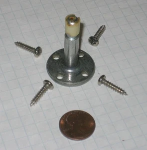 SHEPHERD CASTER PLATE FASTENER #1R-SATELLITE, 1-1/16" DIAMETER, - Picture 1 of 2
