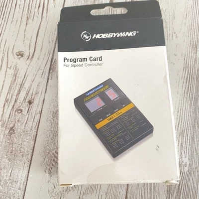 Hobbywing LED Program Card [HWA30501003] - Image 1 of 2