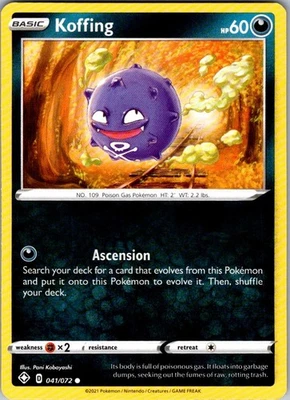 Shining Fates #041/072 Koffing - Image 1 of 2
