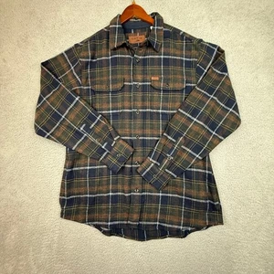 Orvis Classic Collection Men's Large L/G Plaid Flannel Button Down Shirt - Picture 1 of 9