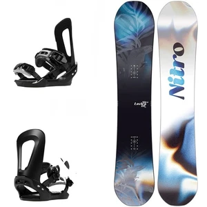 WOMEN'S SET: NITRO Lectra CAM-OUT 2025 + BATALEON | snowboard 146cm + bindings S - Bild 1 von 1
