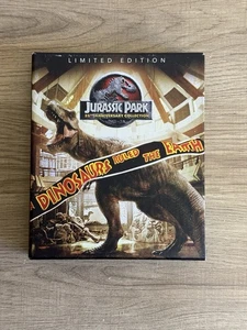 Jurassic Park 25th Anniversary Collection 4-Movies (4K Ultra HD, 2018, Blu-ray) - Picture 1 of 14