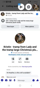 Disney Store Original "Lady and the Tramp" TRAMP Plüschtier, 16 cm groß  - Bild 1 von 1