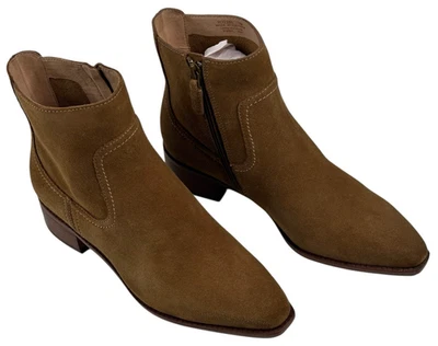 Cole Haan Naia Womens Brown Suede Booties Ankle Boots Size7B W32260 New $179 - Image 1 of 4