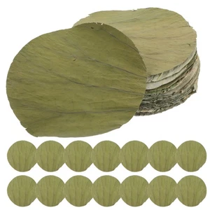  200 PEZZI Piatto Sushi Foglia di Loto Buffet Piatto Fodera Confezione Alimenti Foglie - Foto 1 di 12