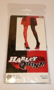 Size: S/M Harley Quinn Suit Up ADULT Tights Costume Cosplay Diamonds DC Comics - Picture 1 of 3