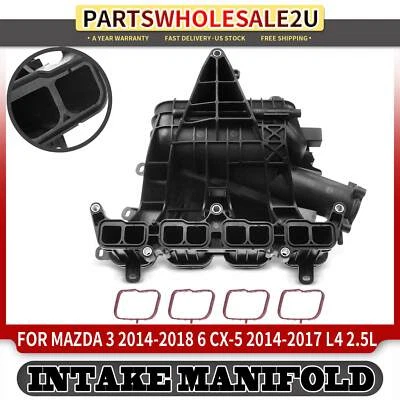 Intake Manifold with Seal for Mazda 6 CX-5 2014 2015-2017 3 2014-2018 L4 2.5L - Image 1 of 4