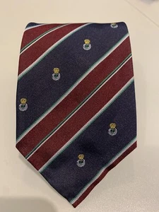 Neu Kent & Curwen Krone & Ankerkrawatte reine Seide Nr. 82 - Bild 1 von 3