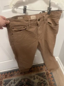 Men’s J Crew Brown Pants 770 Straight Cut 33x30 - Picture 1 of 5
