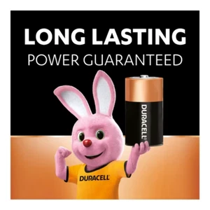 Duracell D-Size Batteries Coppertop Alkaline Batteries 4pk AU Free Shipping - Picture 1 of 3