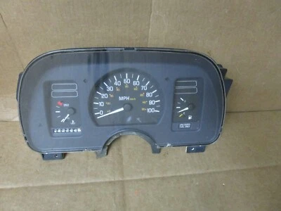 91 1991 Pontiac Sunbird Speedometer Instrument Cluster 83K Miles 25085334 - Image 1 of 4