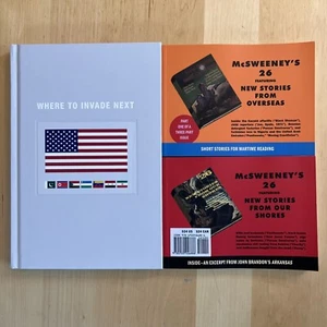 McSweeneys Issue 26 by Dave Eggers 3 Book Set HC Where to Invade 2 PBs 2008 - Picture 1 of 9