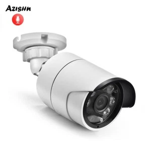 Telecamera IP sicurezza audio H.265X 5 megapixel IMX335 POE/DC IP66 telecamera a circuito chiuso esterna 2 mp/5mp - Foto 1 di 11
