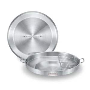 CONCORD Edelstahl 3 Stück 22" Comal Kochgeschirr Set - Bild 1 von 7