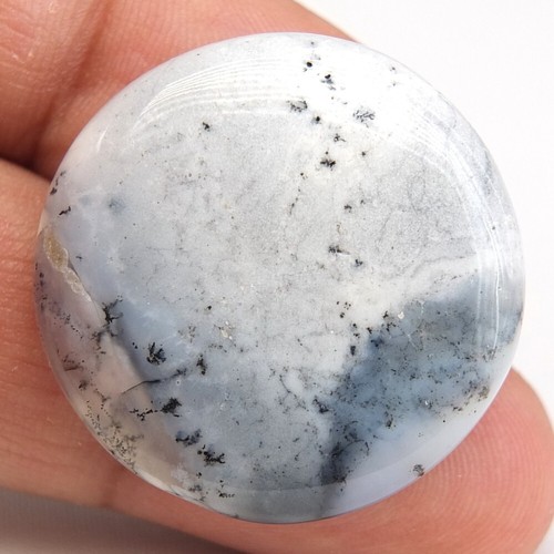 SHOLA Echt 54,24 Ct Natürlicher Zweifarbig Moss Opal aus Brasilien