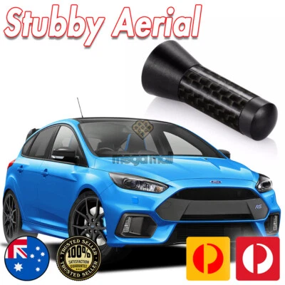 Antenna / Aerial Stubby Bee Sting for Ford RS Focus MK3 MKIII Black Carbon - image 1 of 4