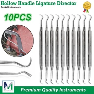 Ligature Director Instruments Double Ended Arch Wire Orthodontics Dental 10PCS - Picture 1 of 7