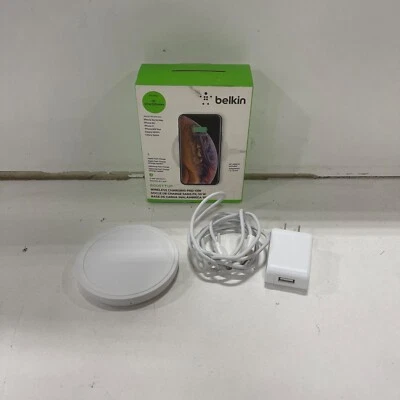 Belkin BOOST UP 10W Fast Wireless Charging Pad for iPhone/Android, Qi Certified - Image 1 of 4