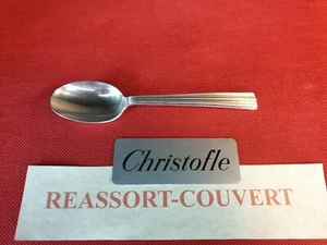 CUILLÈRE TABLE CHRISTOFLE ONDULATION 20.5 CM TRÈS  BEL ÉTAT MÉTAL ARGENTÉ  - Imagen 1 de 3