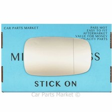 Pour Renault Clio mk2 94-08 droit côté conducteur aile miroir de verre avec plaque