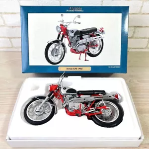Ebbro Premium Collection Mmp Honda CL72 1962 Rosso 10011 1/10 Modello Japan 2... - Foto 1 di 8