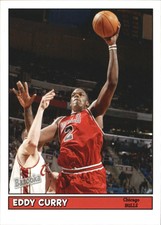 2005-06 Topps Bazooka Chicago Bulls Basketball Card #33 Eddy Curry