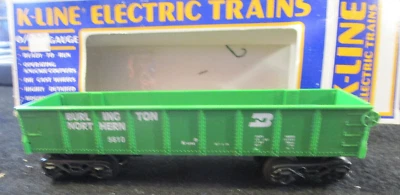O Gauge Burlington Northern Gondola #5610 by K-Line - Image 1 of 2