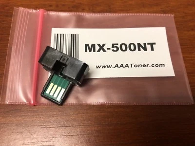 1pc - MX-500NT Toner Chip for Sharp MX-M283N, M363N, M453N, M503N U Refill - Image 1 of 3
