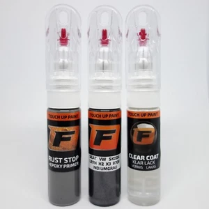 for SEAT VOLKSWAGEN VW SKODA LR7H H2 X3 9709 INDRIUMGRAU Touch Up Paint Scratch  - Picture 1 of 7