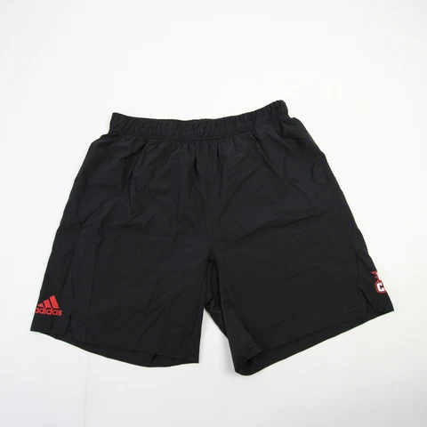 Louisiana Ragin' Cajuns adidas Athletic Shorts Men's Black New with Defect Cover