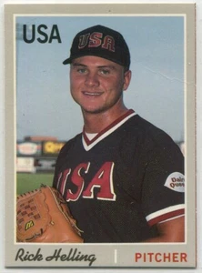 1992 Baseball Cards Magazine '70 Topps #83 Rick Helling Team USA - Picture 1 of 2