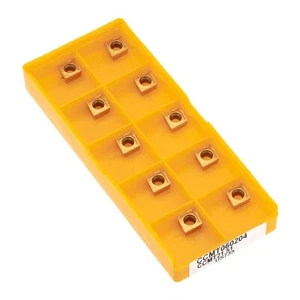 10pcs CCMT060204 US735 Carbide Insert Blades Lathe Boring Turning Tool CCMT21.51 - Picture 1 of 3