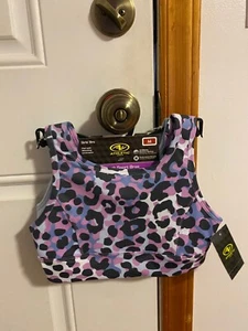 NEW GIRL'S SIZE MEDIUM ATHLETIC WORKS 2 PACK SPORTS BRAS BAND SIZE 32 - Picture 1 of 11
