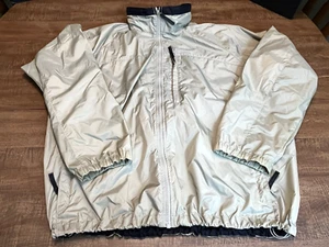 Columbia Sportswear XCO Giacca Beige Imballabile con Cappuccio Ventola Uomo XL Leggero Papà - Foto 1 di 24