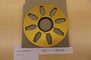 Bobina de cinta NAB 10,5" 1 pieza -Teac Tascam Otari Revox - Artículo LJ7 - Imagen 1 de 3