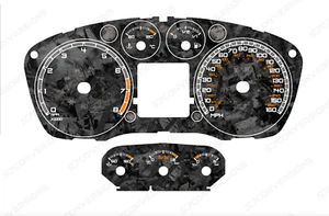 Tarjetas de esfera de carbono forjado Ford Focus ST Mk2 8 colores indicadores - Imagen 1 de 8
