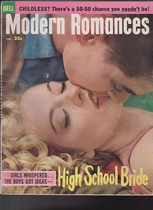 Modern Romances February 1959 High School Bride - Picture 1 of 1