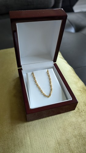 GUCCI collana oro 18k 16 pollici G*cci Mariner