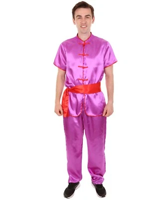 Fantasia masculina adulta tradicional de Kung Fu internacional, várias cores, HC-1086 - Imagem 1 de 4