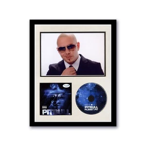 PITBULL SIGNED AUTOGRAPH FRAMED 11x14 DISPLAY ACOA PHOTO PICTURE MR 305 RAPPER - Picture 1 of 1