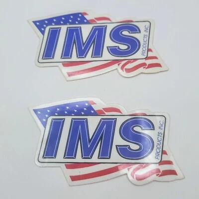 2 calcomanías adhesivas nuevas IMS Products vintage ATV/MX - HONDA TRX 250R 450R LTR 450 Foto 1 de 3