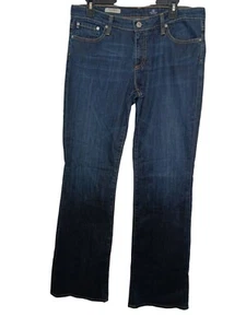 Vaqueros Adriano Goldschmied AG The Jessie Curvy Fit corte bota lavado oscuro talla 34 - Imagen 1 de 10