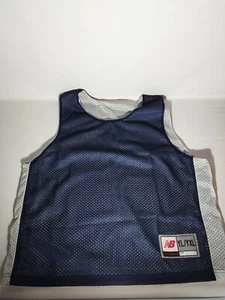 Camiseta deportiva New Balance talla grande XL azul blanco malla reversible - Imagen 1 de 2