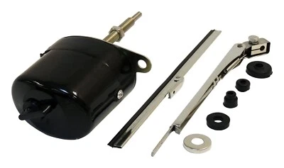 Crown Automotive 12V Wiper Motor Kit Fits 41-58 Cj-3B Cj5 Cj6 Mb Willys - Image 1 of 2